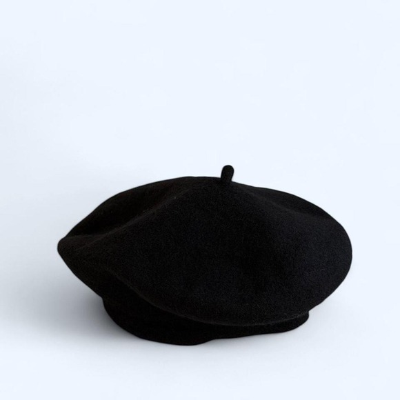 Mountain Hardwear Other - Parisian Black French Beret One Size Dark Academia Coquette